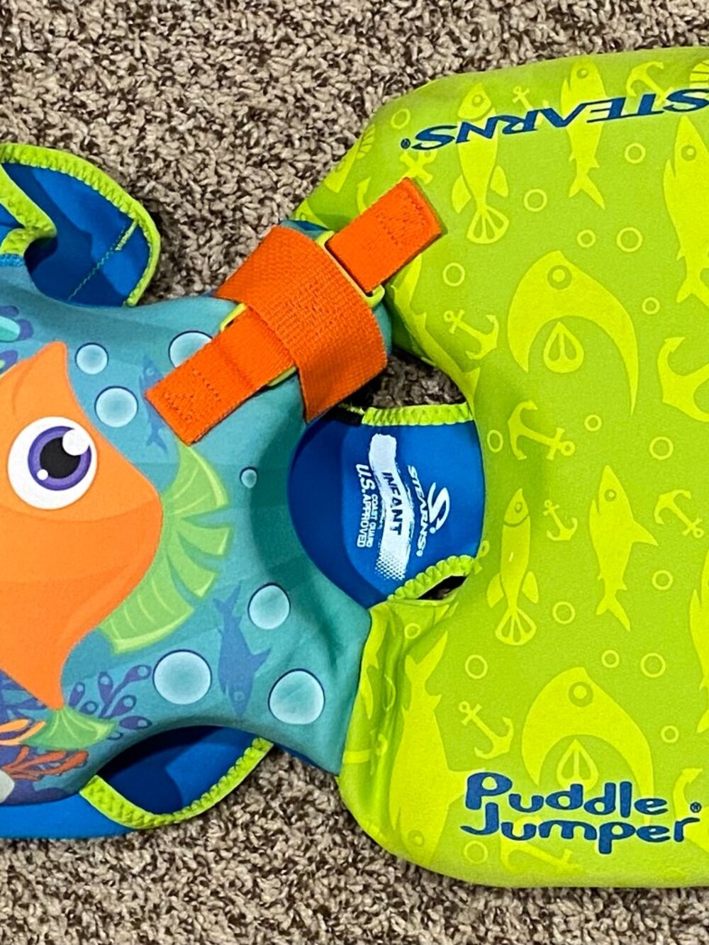 Stearns Puddle Jumper Infant Near-Shore Buoyant Vest Type II PFD 5402 NWOT